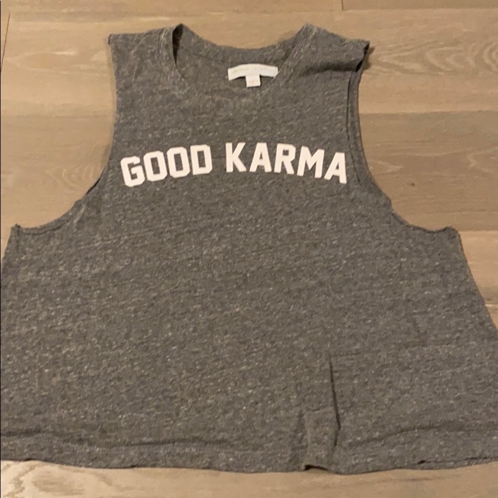 Spiritual Gangster Good Karma Muscle Tee